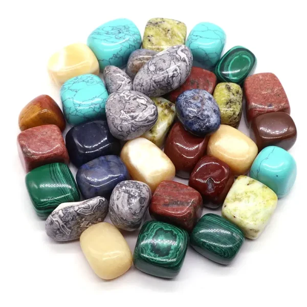 Pierres Naturelles Muticolores de 500g pour eau Douce Aquatique